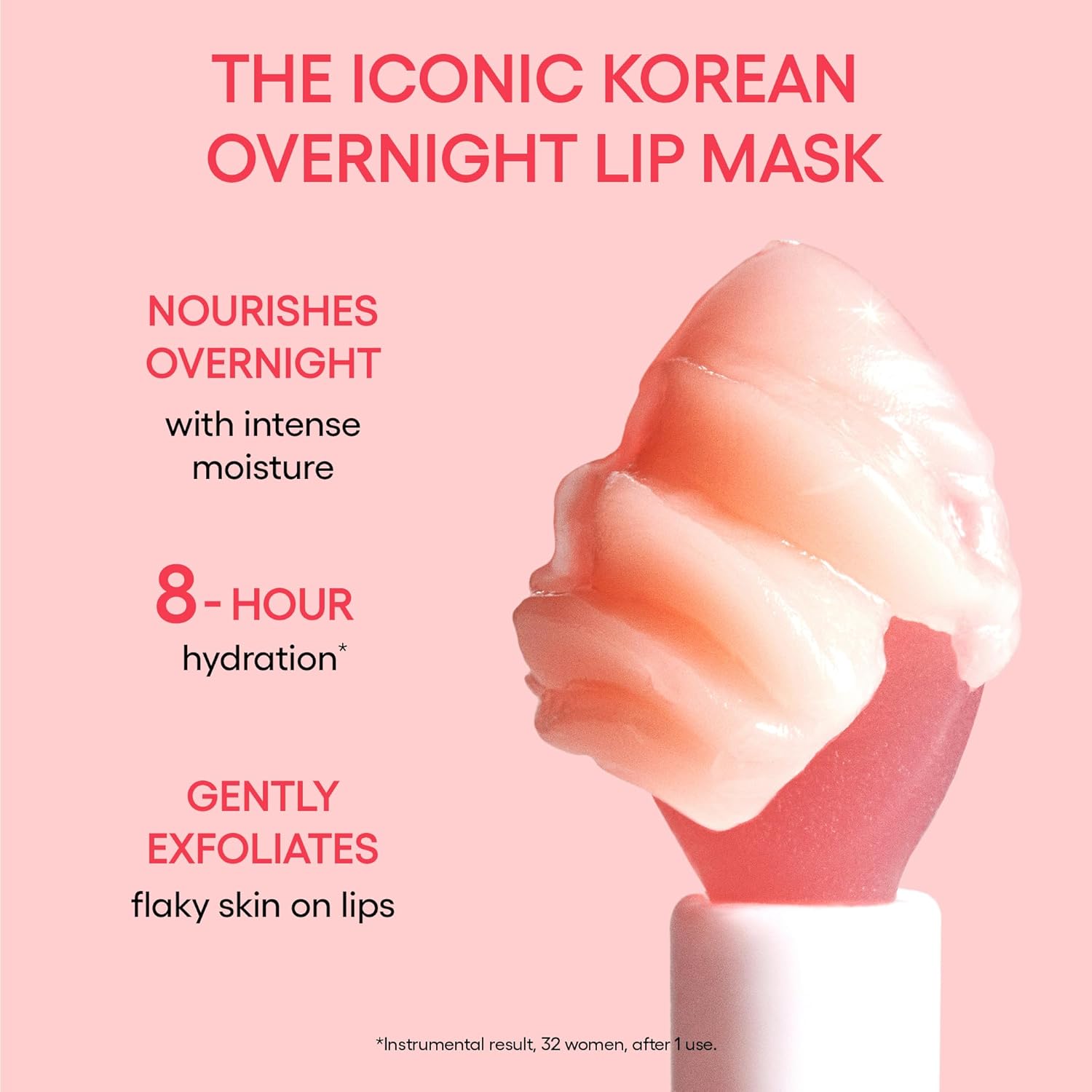 Laneige - Strawberry Shortcake Lip Sleeping Mask, 20g 5 Laneige - Strawberry Shortcake Lip Sleeping Mask, 20g - Image 4
