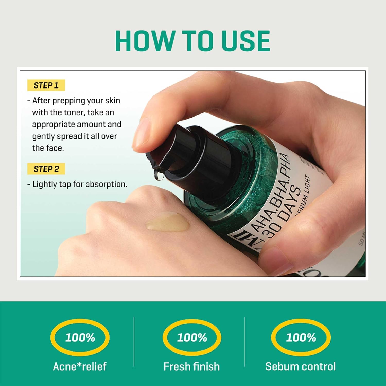 SOME BY MI - AHA-BHA-PHA 30 Days Miracle Serum Light, 50ml 8 SOME BY MI - AHA-BHA-PHA 30 Days Miracle Serum Light, 50ml - Image 7