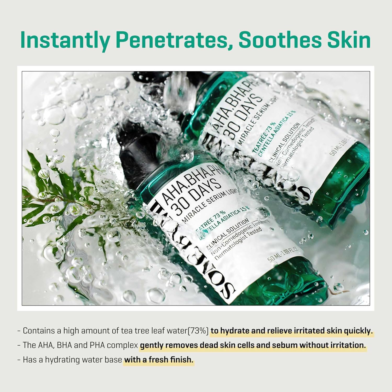 SOME BY MI - AHA-BHA-PHA 30 Days Miracle Serum Light, 50ml 4 SOME BY MI - AHA-BHA-PHA 30 Days Miracle Serum Light, 50ml - Image 3
