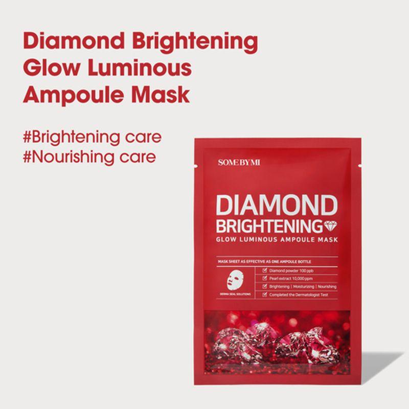 SOME BY MI - Red Diamond Brightening Glow Luminous Ampoule Mask, 25g, 1 piece 3 SOME BY MI - Red Diamond Brightening Glow Luminous Ampoule Mask, 25g, 1 piece - Image 2