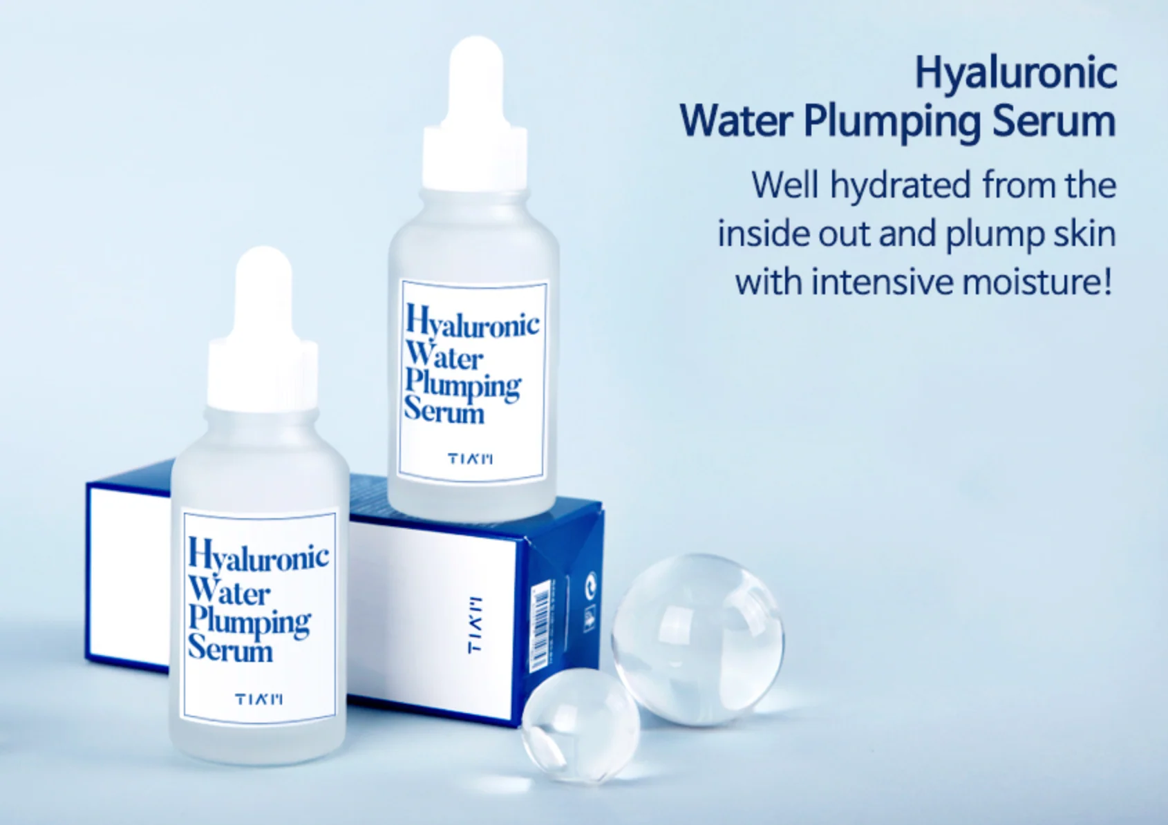 TIA’M - Hyaluronic Water Plumping Serum, 40ml 6 TIA’M - Hyaluronic Water Plumping Serum, 40ml - Image 5