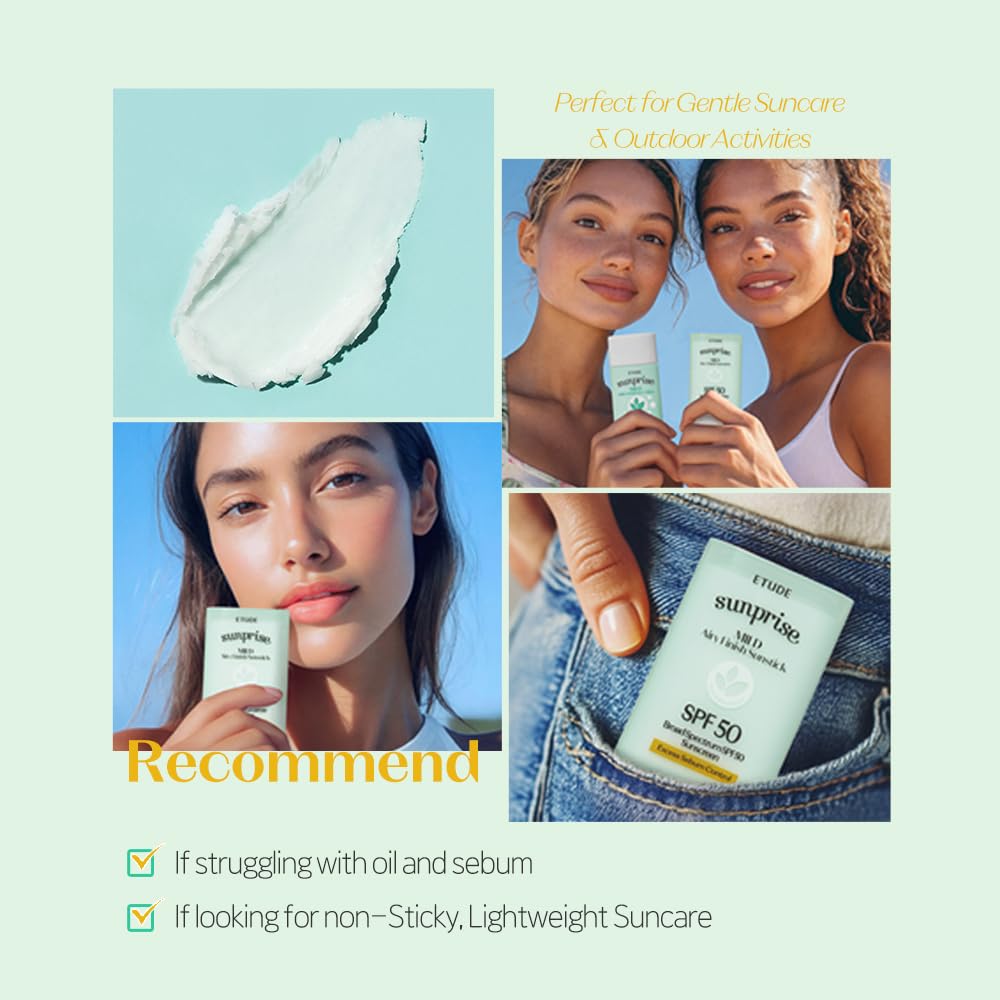 Etude House - Sunprise Mild Airy Finish Sunstick, 19g 7 Etude House - Sunprise Mild Airy Finish Sunstick, 19g - Image 6