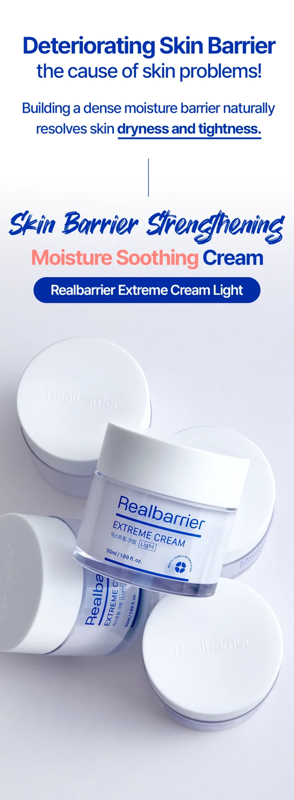 Realbarrier - Extreme Cream Light, 50ml 4 Realbarrier - Extreme Cream Light, 50ml - Image 3