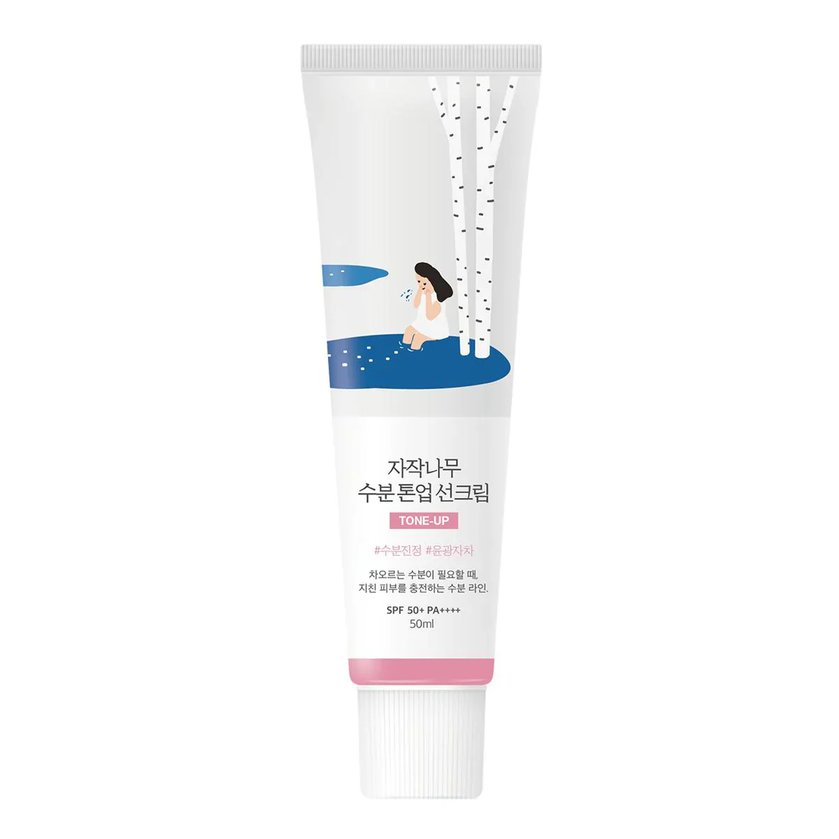 Round Lab - Birch Moisture Tone-Up Sunscreen, Renewal, 50ml 2 Korean sunscreen