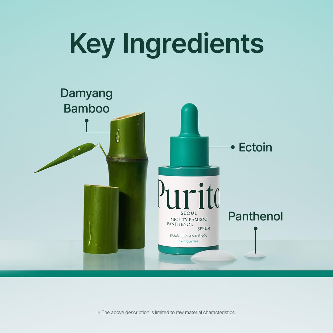 PURITO - Mighty Bamboo Panthenol Serum, 30ml 3 PURITO - Mighty Bamboo Panthenol Serum, 30ml - Image 2