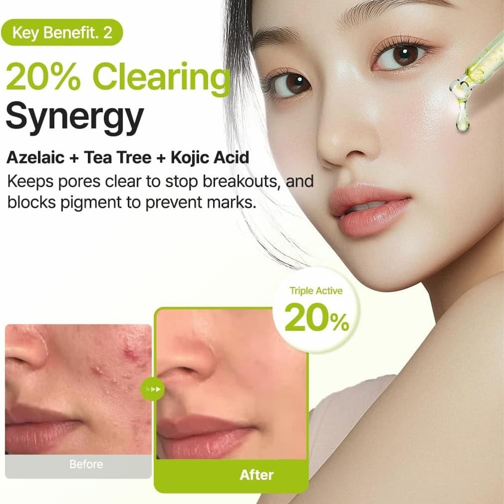 PURITO - Azelaic Acid 10 Kojic Tea Tree Serum, 30ml 4 PURITO - Azelaic Acid 10 Kojic Tea Tree Serum, 30ml - Image 3