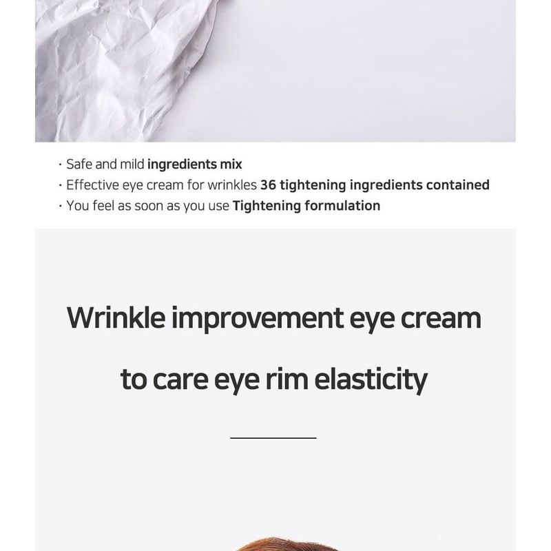 Petitfee - Pep-Tightening Eye Cream, 30g 4 Petitfee - Pep-Tightening Eye Cream, 30g - Image 3