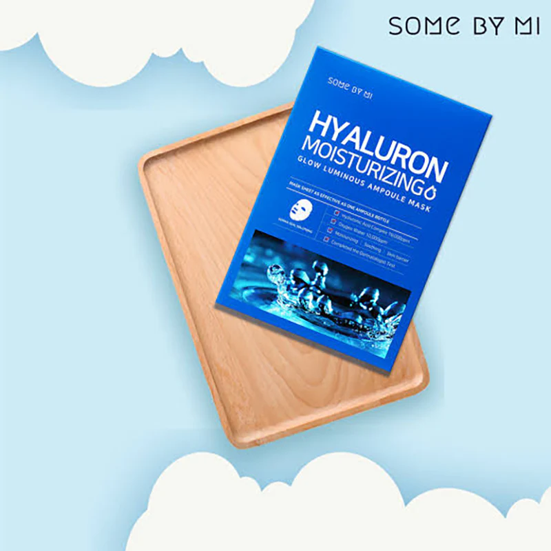 SOME BY MI - Hyaluron moisturizing Glow Luminous Ampoule Mask, 25g, 1 piece 4 SOME BY MI - Hyaluron moisturizing Glow Luminous Ampoule Mask, 25g, 1 piece - Image 3