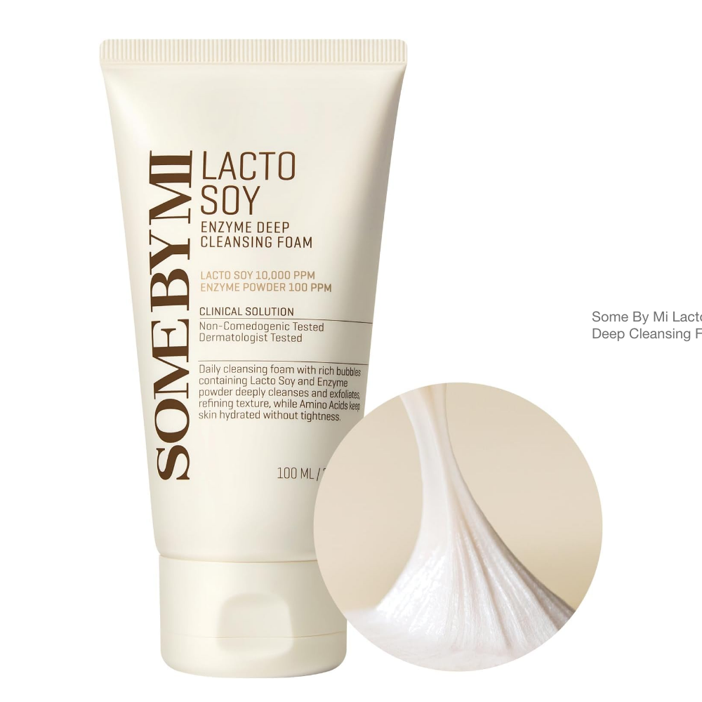SOME BY MI - Lactosoy Enzyme Deep Cleansing Foam, 100ml 3 SOME BY MI - Lactosoy Enzyme Deep Cleansing Foam, 100ml - Image 2