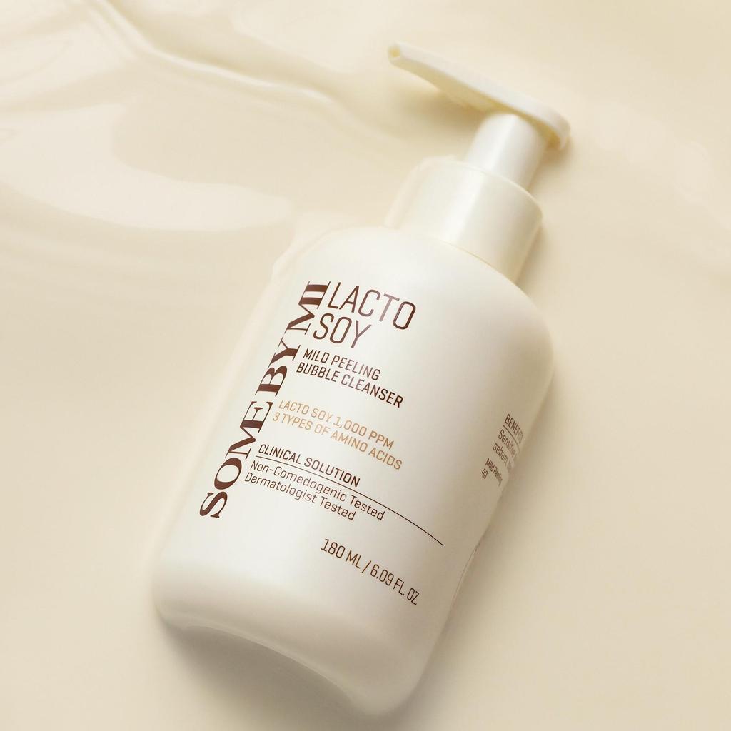 SOME BY MI - Lactosoy Mild Bubble Peeling Cleanser, 180ml 9 SOME BY MI - Lactosoy Mild Bubble Peeling Cleanser, 180ml - Image 8