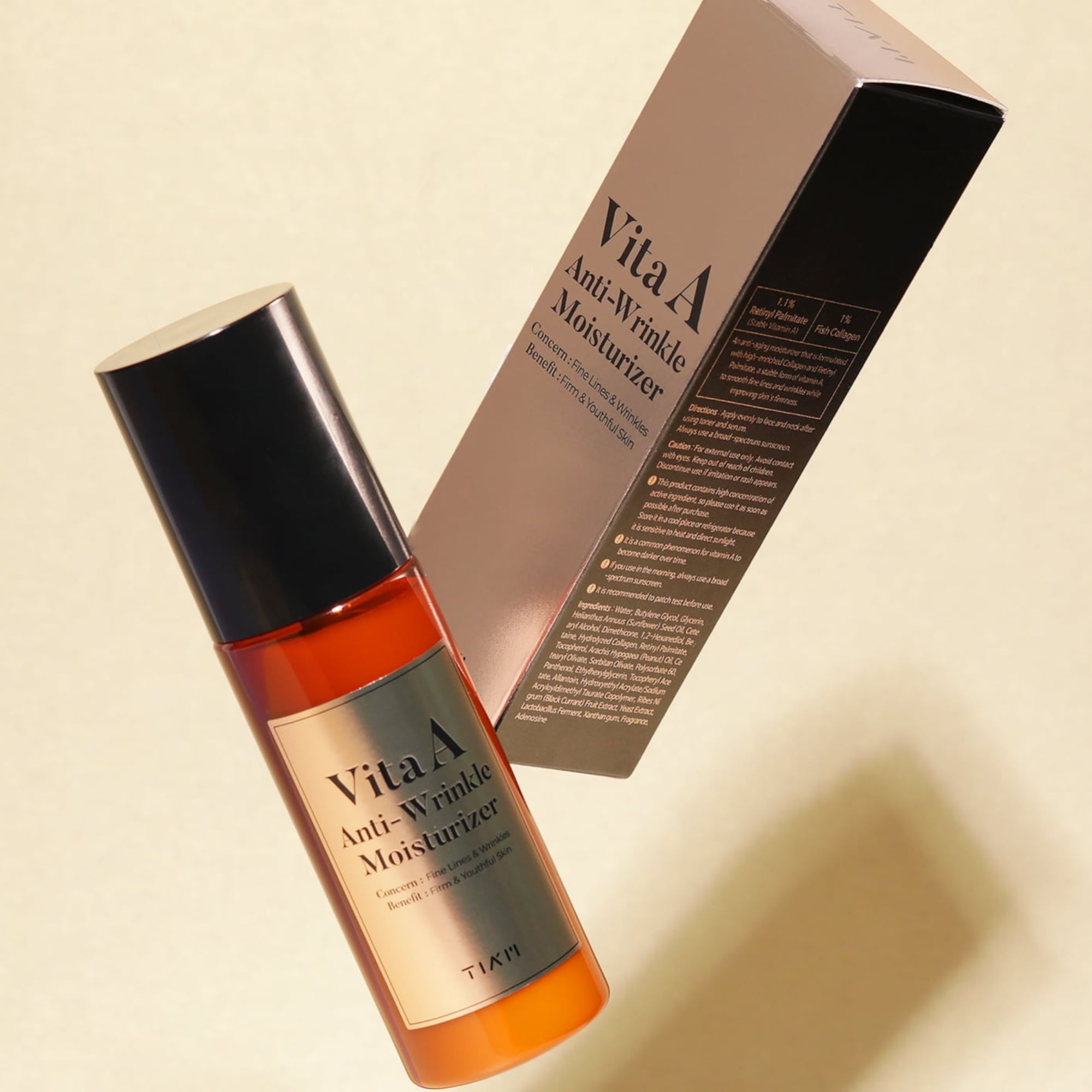 TIA’M - Vita A Anti-Wrinkle Moisturizer, 80ml 8 TIA’M - Vita A Anti-Wrinkle Moisturizer, 80ml - Image 7