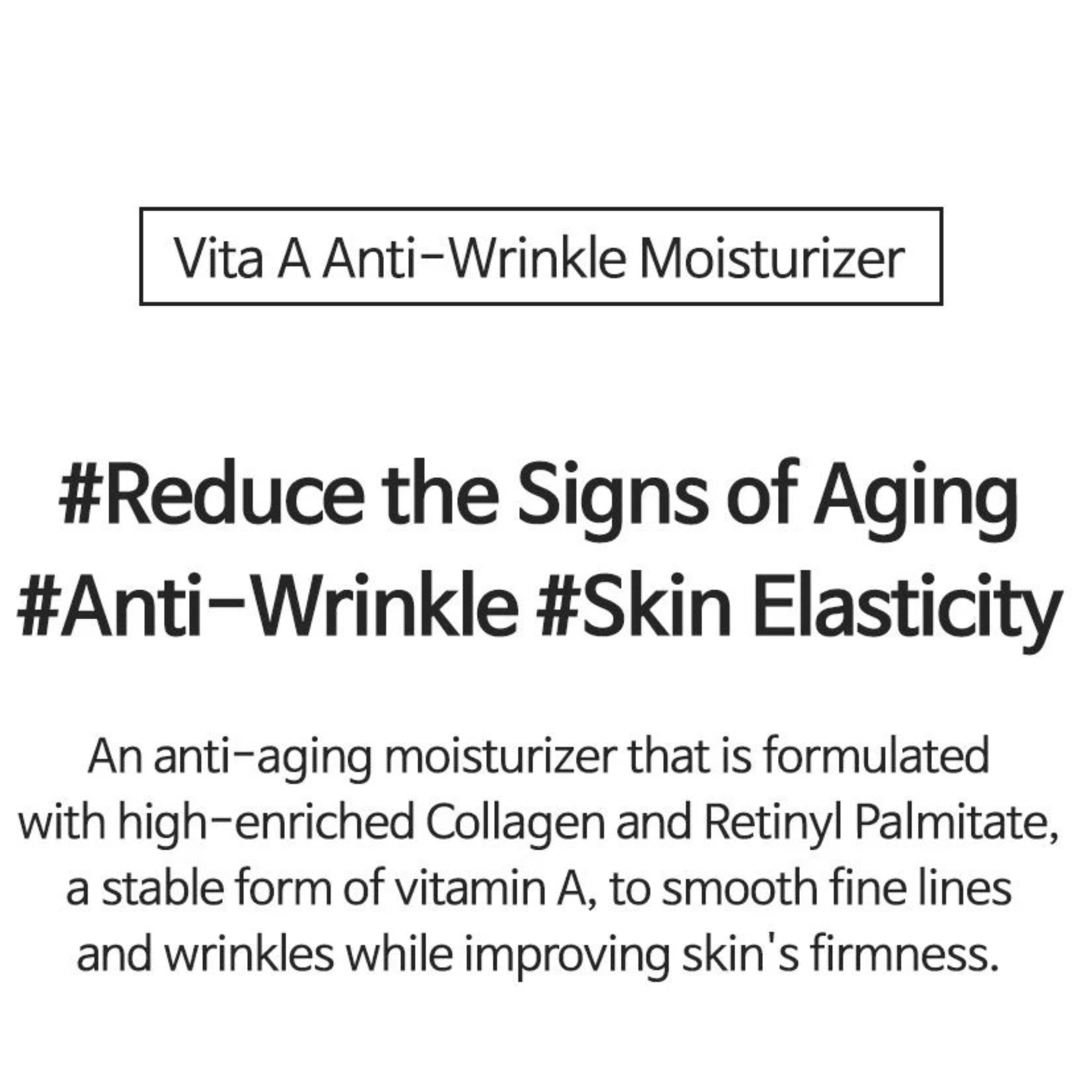 TIA’M - Vita A Anti-Wrinkle Moisturizer, 80ml 4 TIA’M - Vita A Anti-Wrinkle Moisturizer, 80ml - Image 3
