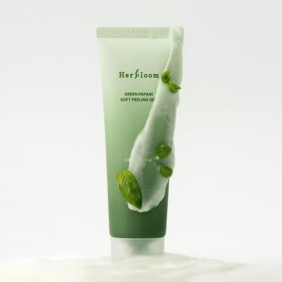 Herbloom - Green Papain Soft Peeling Gel, 120g 4 Herbloom - Green Papain Soft Peeling Gel, 120g - Image 3