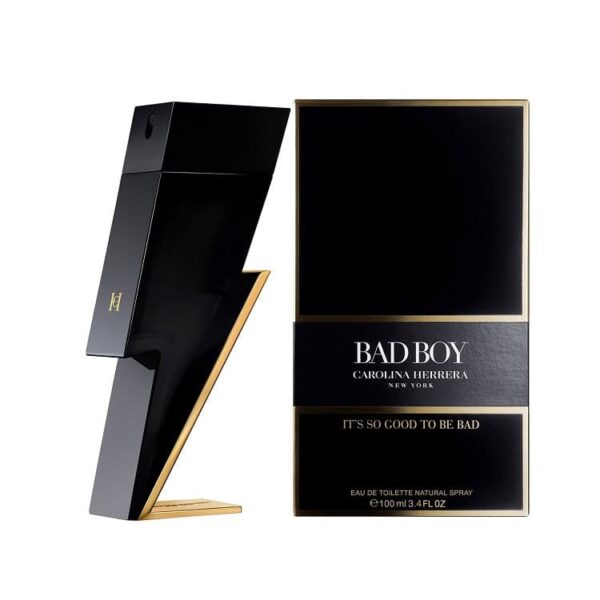 Carolina Herrera Bad Boy Gift Set 100ml Eau De Toilette + 100ml Shower Gel