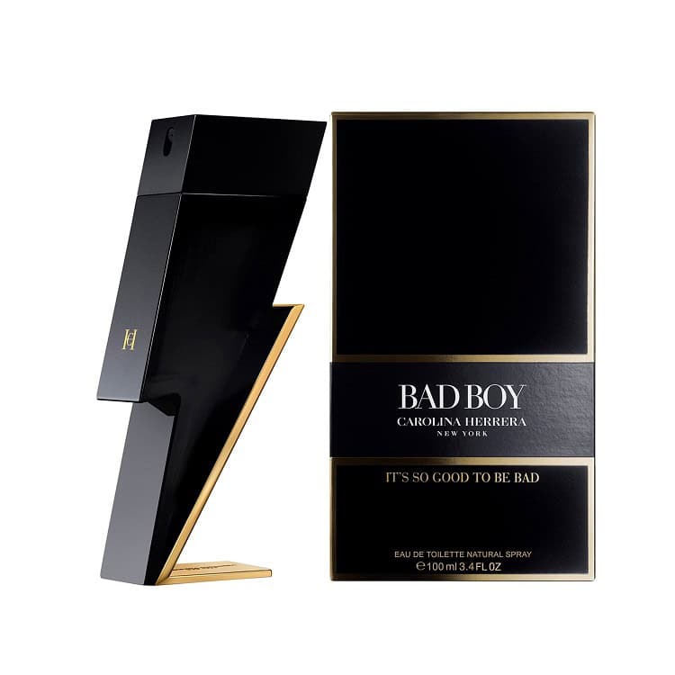 Carolina Herrera Bad Boy Gift Set 100ml Eau De Toilette + 100ml Shower Gel 2 Carolina Herrera Bad Boy EDT for men