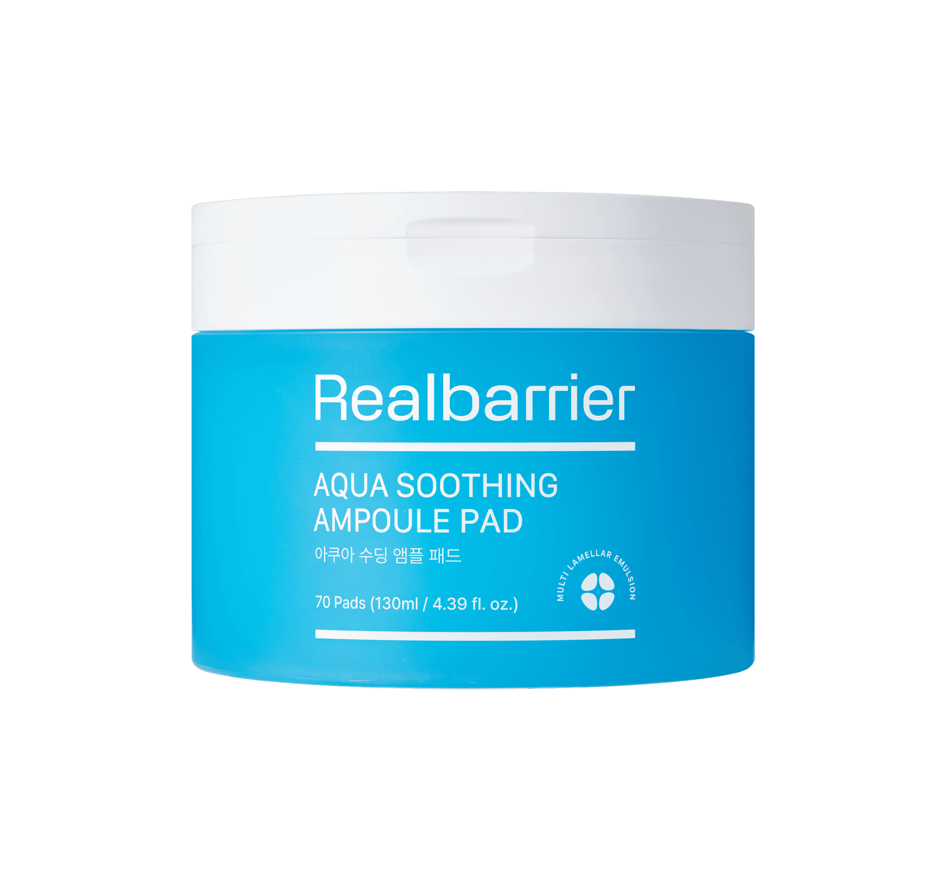Realbarrier - Aqua Soothing Ampoule Pad, 130ml, 70ea 2 Korean ampoule