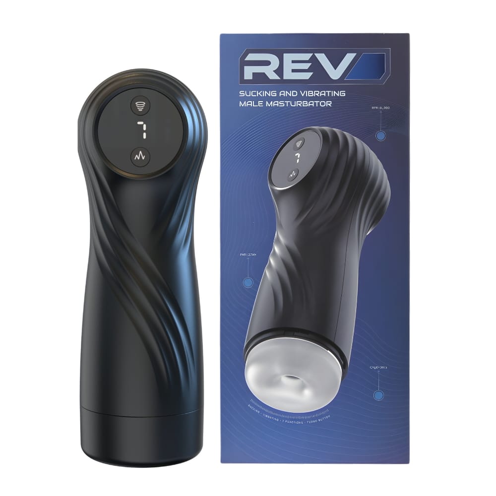 Rev Sucking and Vibrating Male Masturbator 13 Rev Sucking and Vibrating Male Masturbator - Image 12