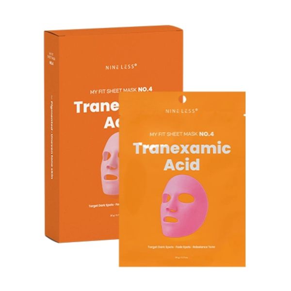 NINE LESS - My Fit Sheet Mask No.4 Tranexamic Acid, 1 Box, 20g x 5ea 6 NINE LESS - My Fit Sheet Mask No.4 Tranexamic Acid, 1 Box, 20g x 5ea - Image 5