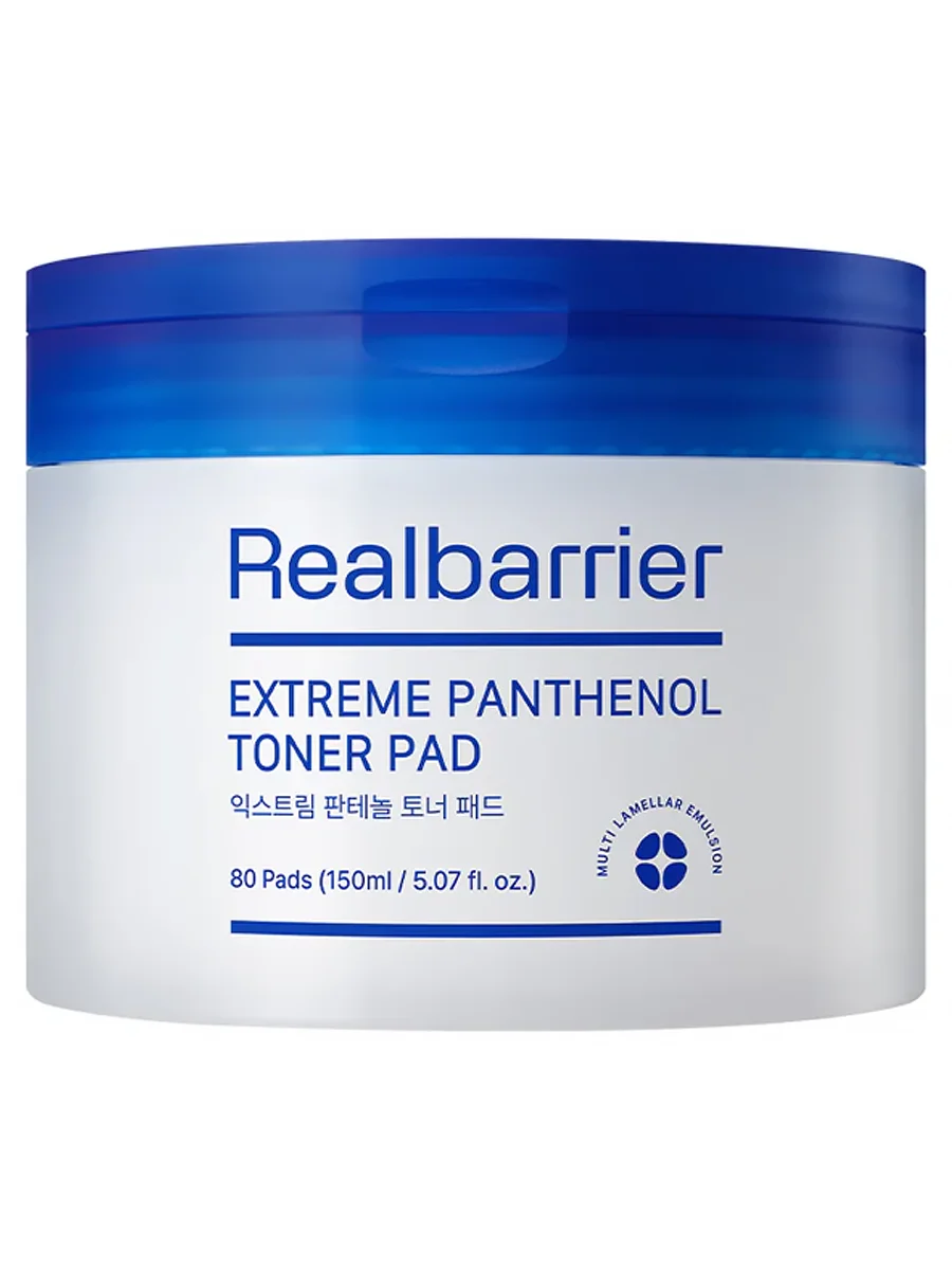 Realbarrier - Extreme Panthenol Toner Pad, 150ml/80ea 2 Korean toner