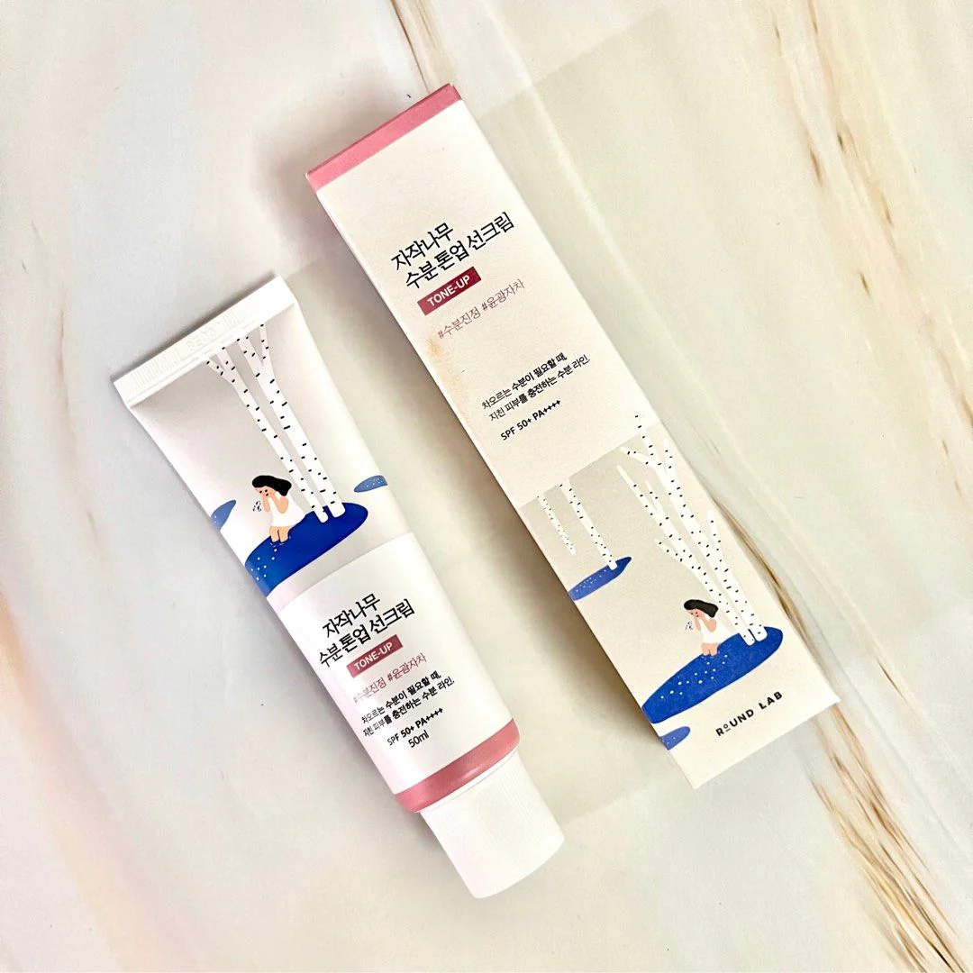 Round Lab - Birch Moisture Tone-Up Sunscreen, Renewal, 50ml 5 Round Lab - Birch Moisture Tone-Up Sunscreen, Renewal, 50ml - Image 4