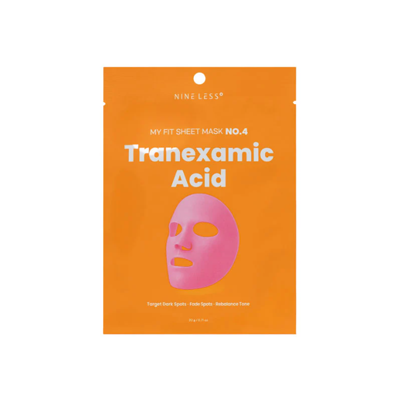 NINE LESS - My Fit Sheet Mask No.4 Tranexamic Acid, 1 Box, 20g x 5ea 4 NINE LESS - My Fit Sheet Mask No.4 Tranexamic Acid, 1 Box, 20g x 5ea - Image 3