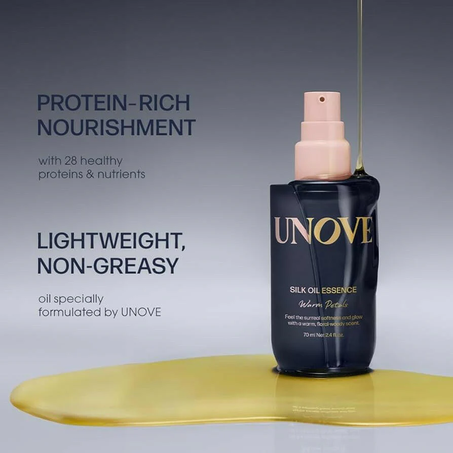 Dr. FORHAIR - UNOVE - Silk Oil Essence Warm Petals, 70ml 3 Dr. FORHAIR - UNOVE - Silk Oil Essence Warm Petals, 70ml - Image 2