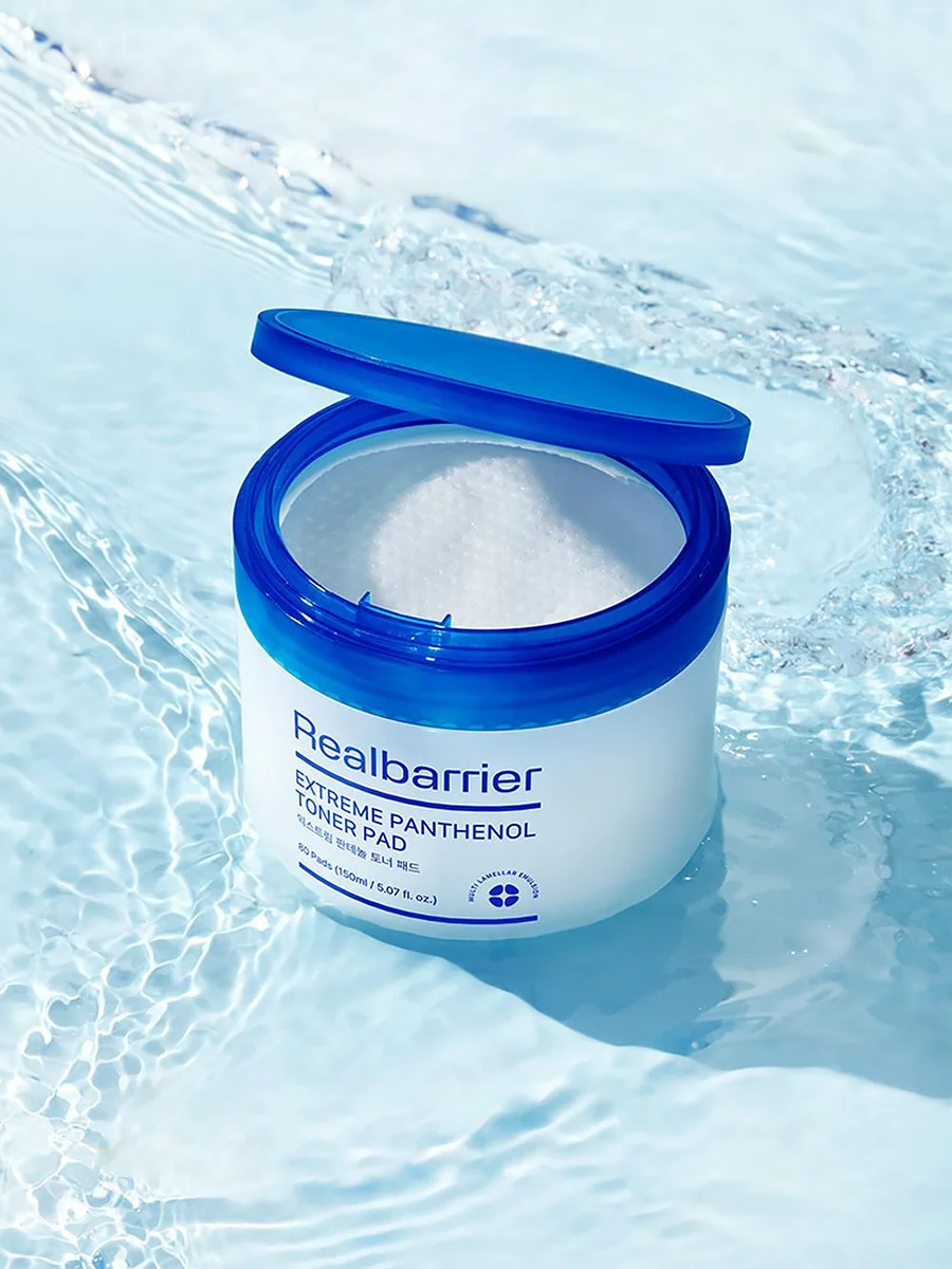 Realbarrier - Extreme Panthenol Toner Pad, 150ml/80ea 8 Realbarrier - Extreme Panthenol Toner Pad, 150ml/80ea - Image 7