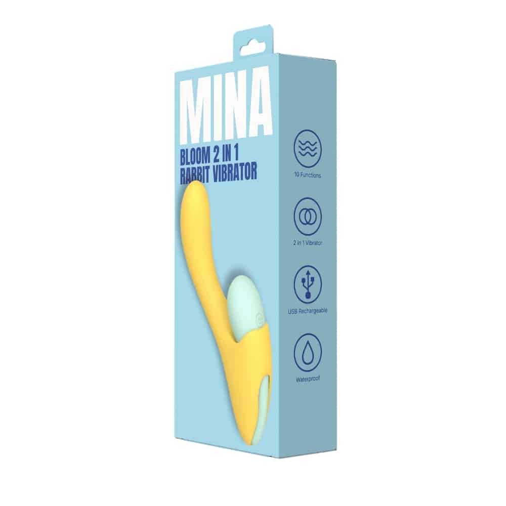 Mina Bloom 2 in 1 Rabbit Vibrator 11 Mina Bloom 2 in 1 Rabbit Vibrator - Image 10
