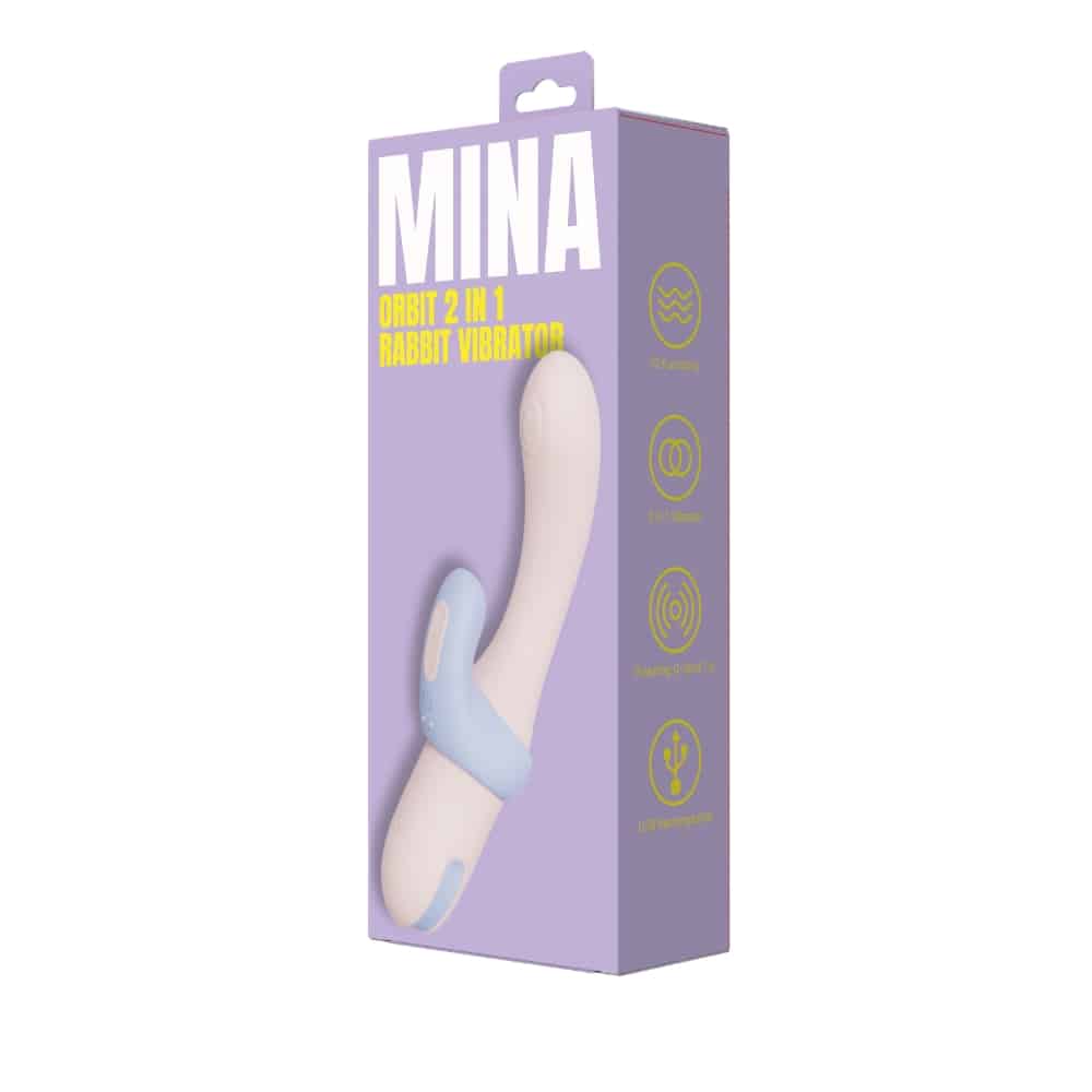 Mina Orbit 2 in 1 Rabbit Vibrator 9 Mina Orbit 2 in 1 Rabbit Vibrator - Image 8