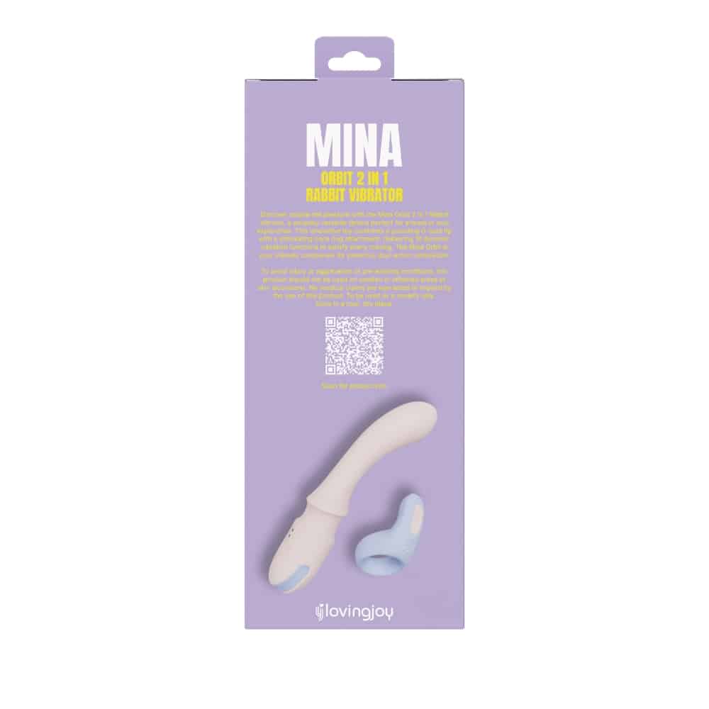 Mina Orbit 2 in 1 Rabbit Vibrator 10 Mina Orbit 2 in 1 Rabbit Vibrator - Image 9