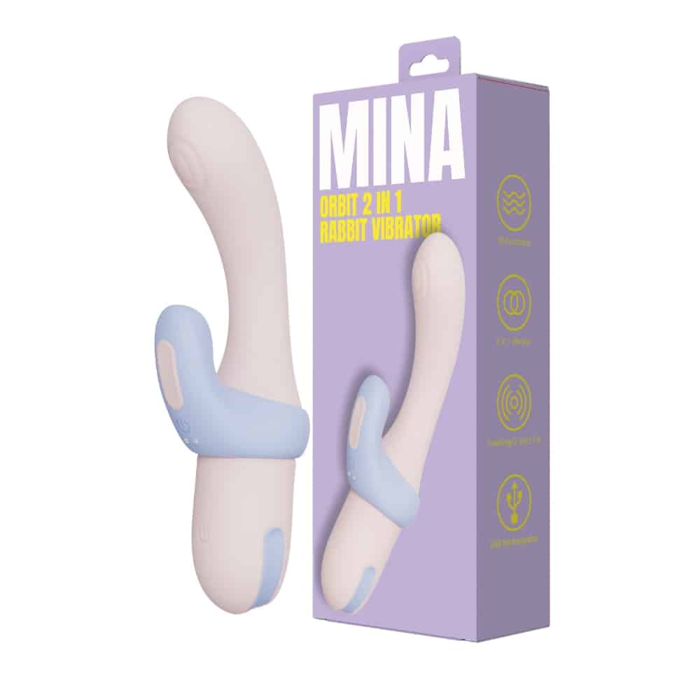 Mina Orbit 2 in 1 Rabbit Vibrator 7 Mina Orbit 2 in 1 Rabbit Vibrator - Image 6