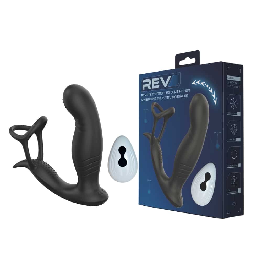 Rev Remote Controlled Come Hither & Vibrating Prostate Massager 9 Rev Remote Controlled Come Hither & Vibrating Prostate Massager - Image 8