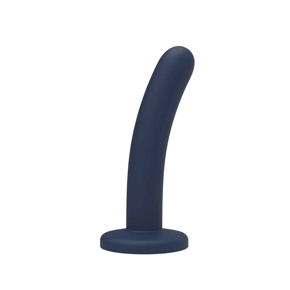 Mina Bliss Curved Silicone Dildo 6 Inch 2 Mina Bliss Curved Silicone Dildo 6 Inch - Image 1