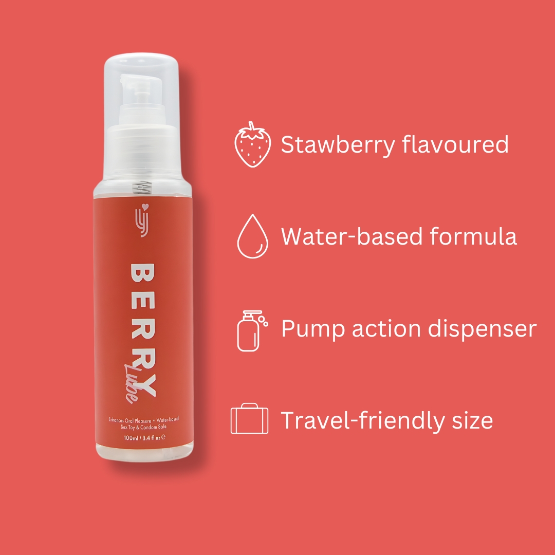 Loving Joy Strawberry Flavoured Lubricant 100ml 5 Loving Joy Strawberry Flavoured Lubricant 100ml - Image 4