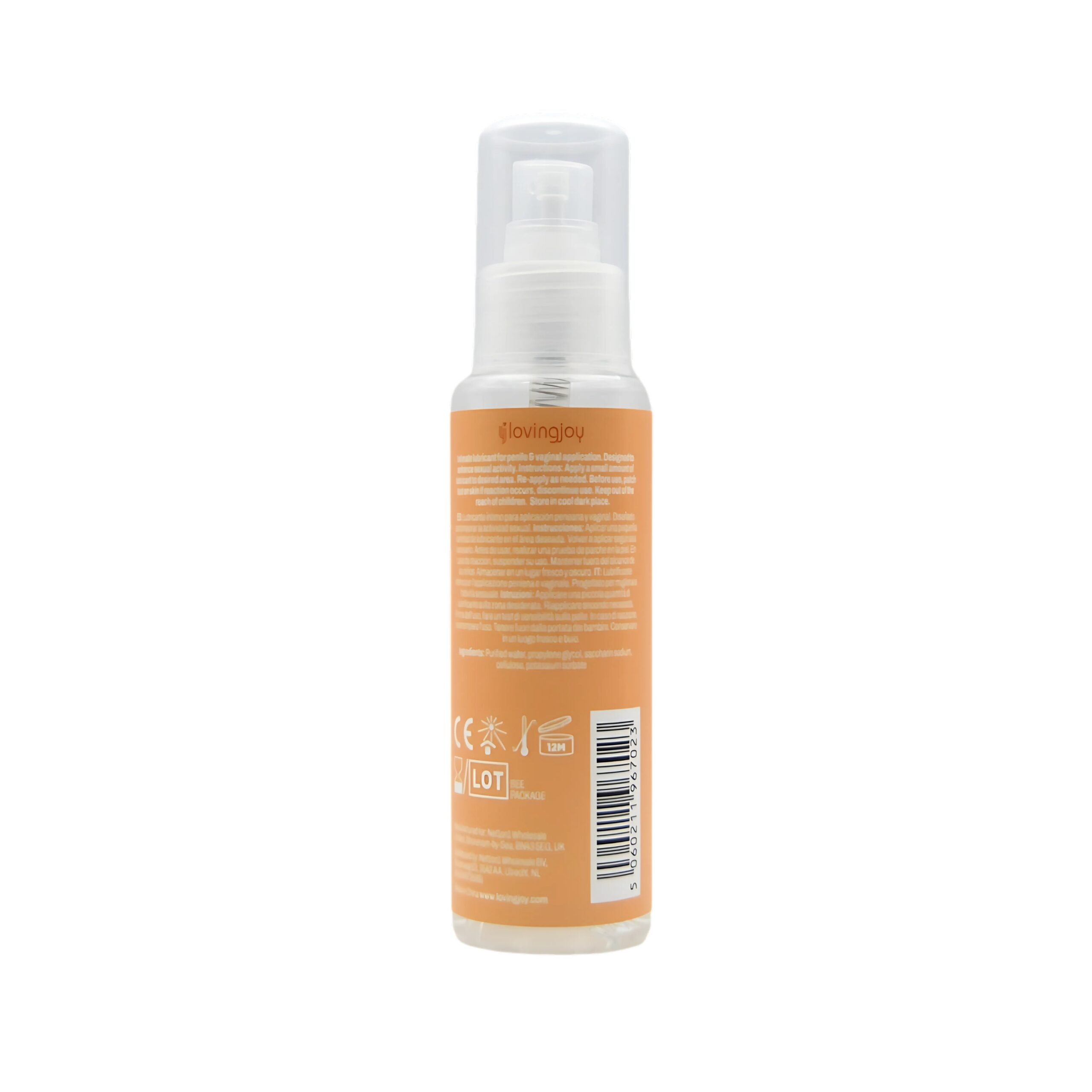 Loving Joy Peach Flavoured Lubricant 100ml 5 Loving Joy Peach Flavoured Lubricant 100ml - Image 4